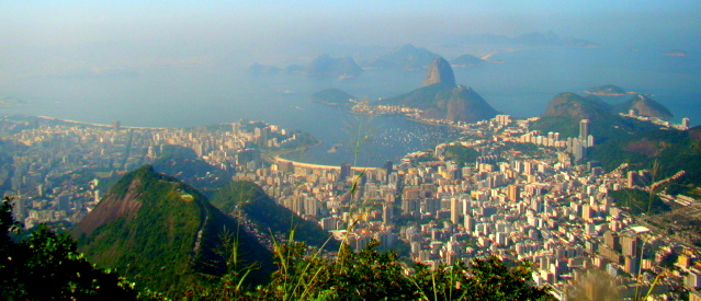 a parte que mais gosto da vista.. com a Baía de Guanabara
