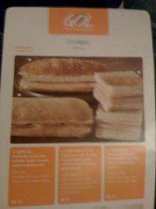 menu gol