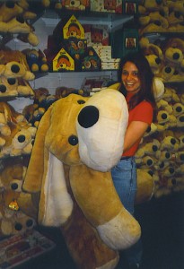 eu novinha em 1996 com o Patrick 