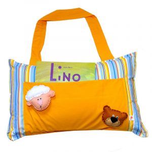 Bolsa travesseiro. Amei!!