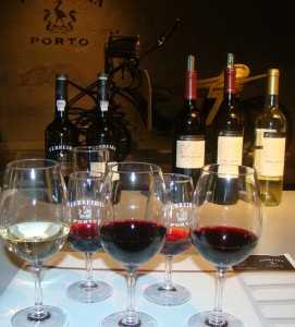 vinhos da degustação