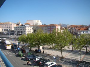 Vista para o canal principal da Ria de Aveiro