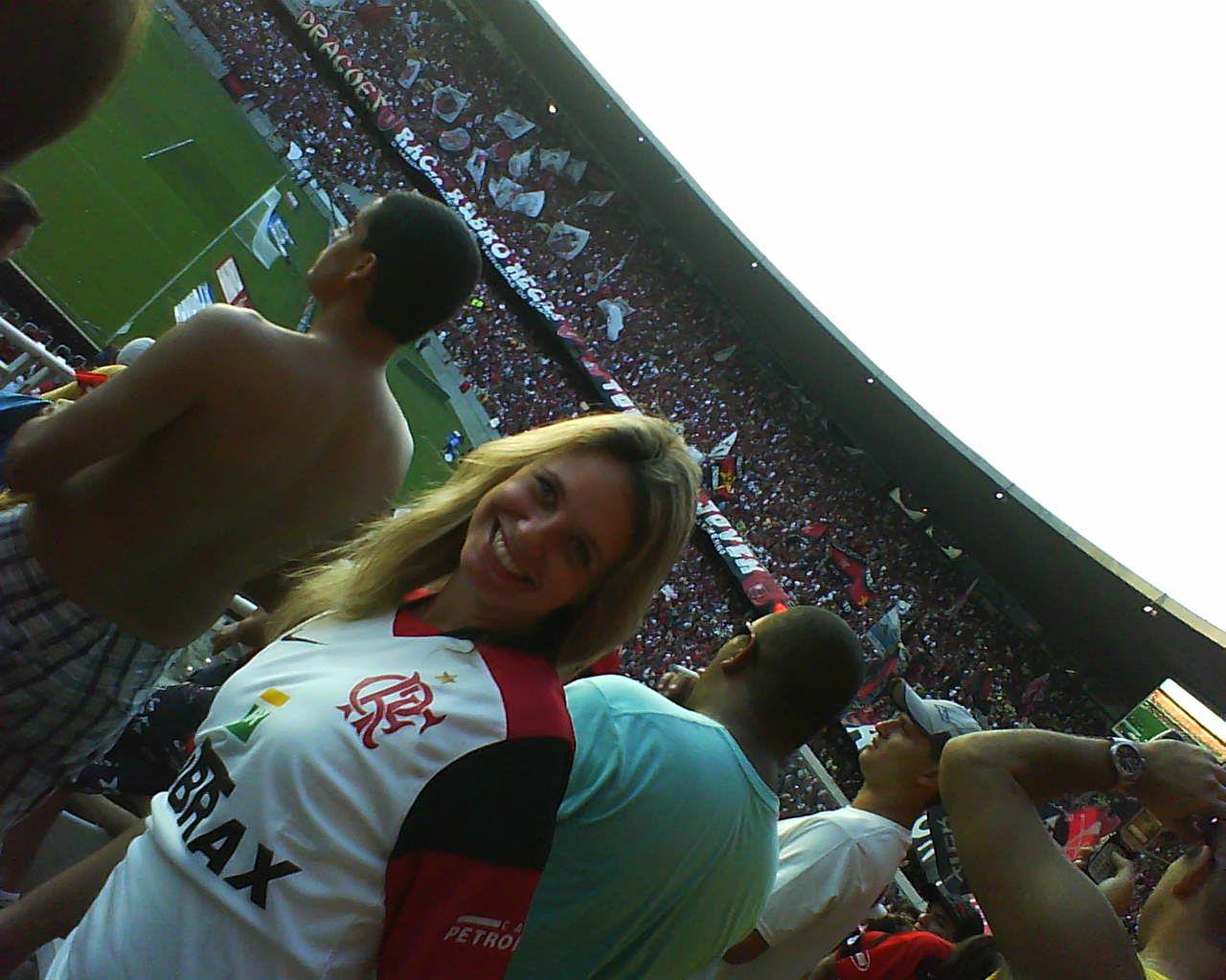 euzinha no Maraca na final do estadual de 2009