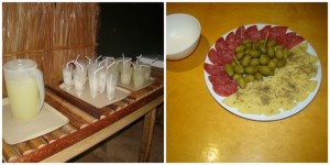 o boas-vindas especial no acampamento