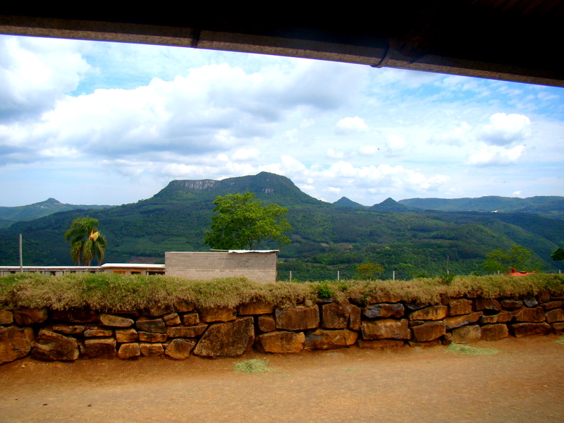 a vista de lá é linda
