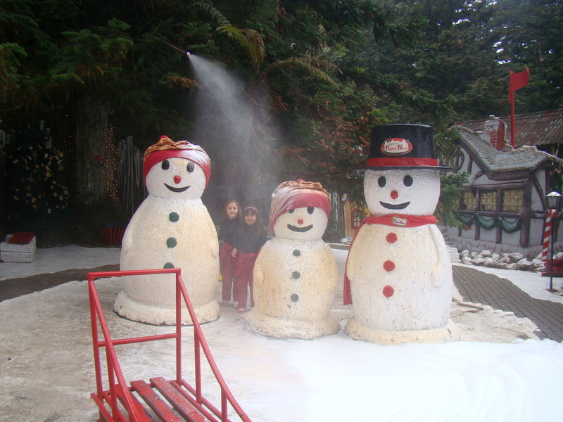 Praça da Neve - Aldeia do Papai noel
