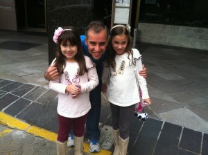 Tio Gleiber foi nos ver e adoramos!