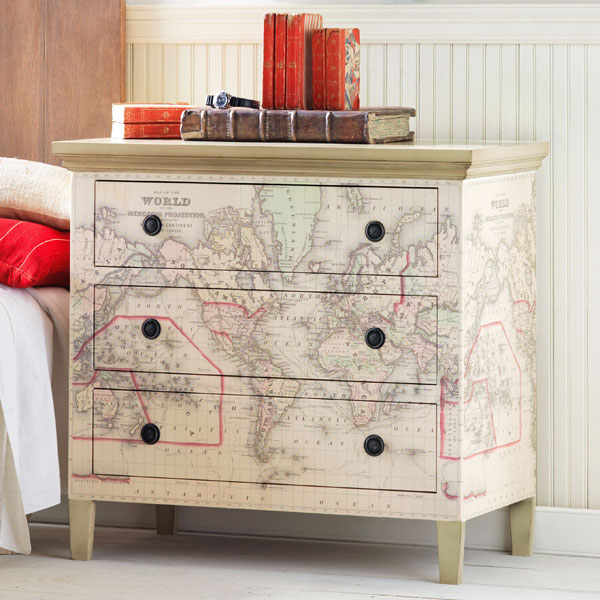 sou apaixonada por essa cômoda (de algum blog de decoração)