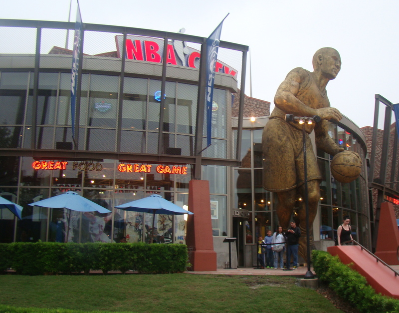 NBA City no CityWalk em Orlando