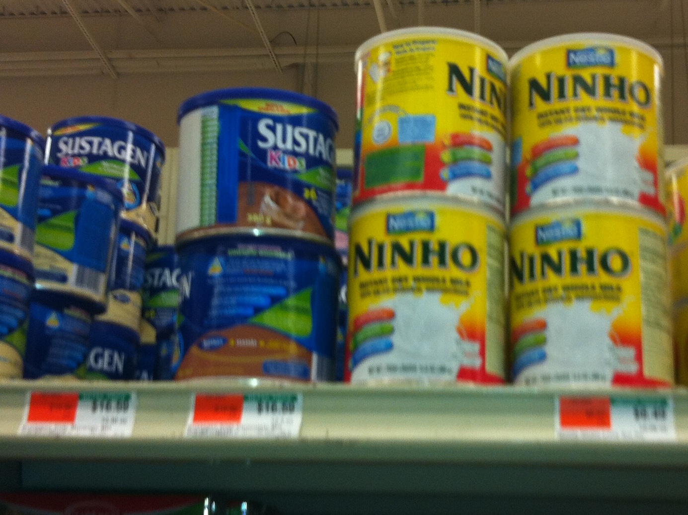 praticamente todos os produtos para crianças