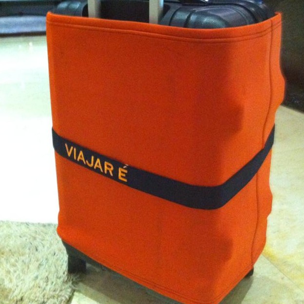 minha capa de mala de neoprene