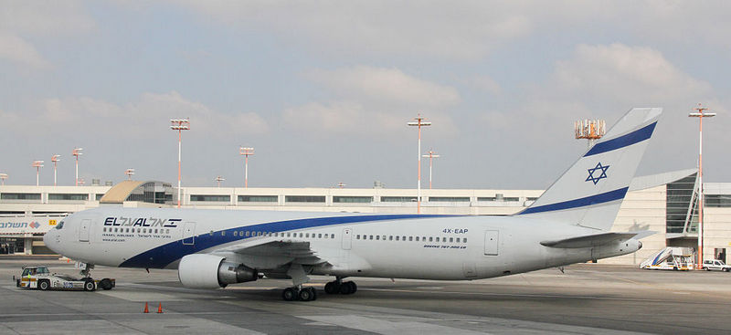Avião da EL Al © Raimond Spekking Wikimedia Commons