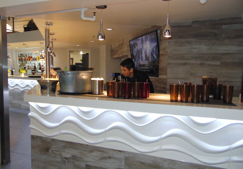 bar do lounge ficou super bonitinho
