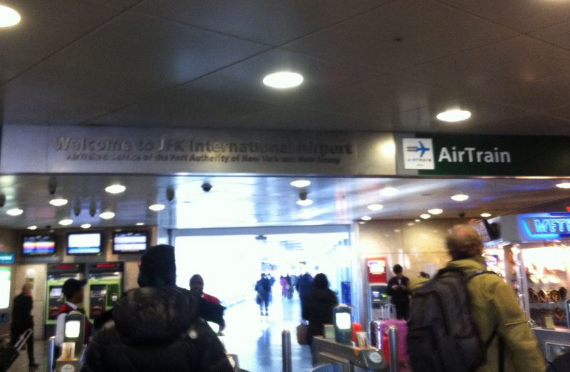 JFK e o acesso para o AirTrain