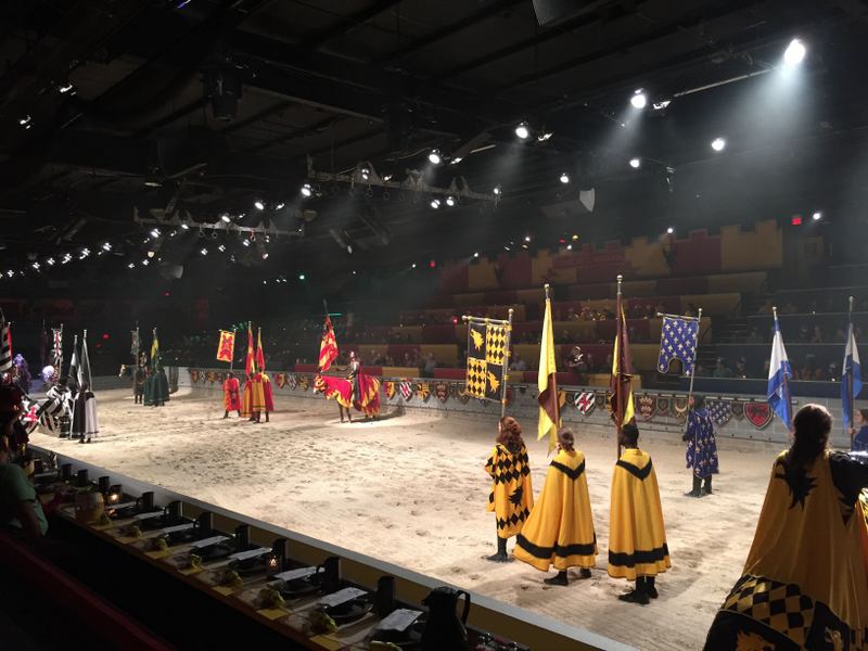 Apresentação dos cavalheiros