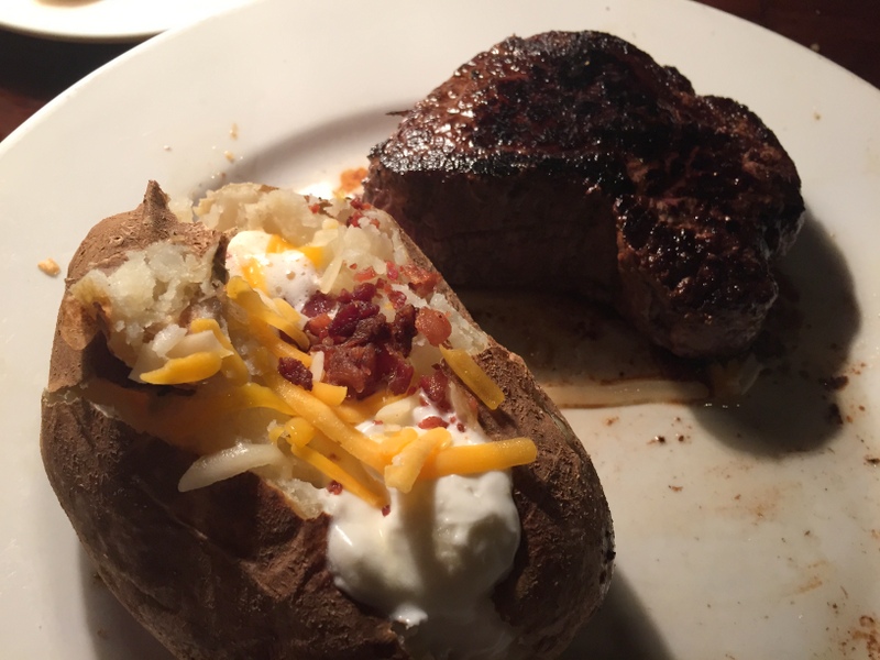Renegade Sirloin de 8z, meu prato de quase sempre