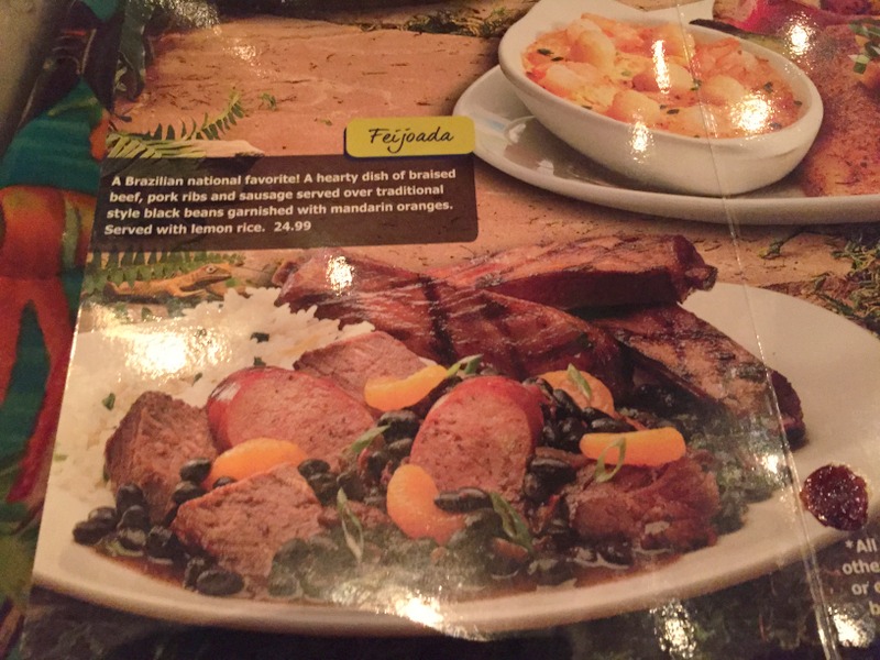 o novo menu brasileiro que tem até feijoada