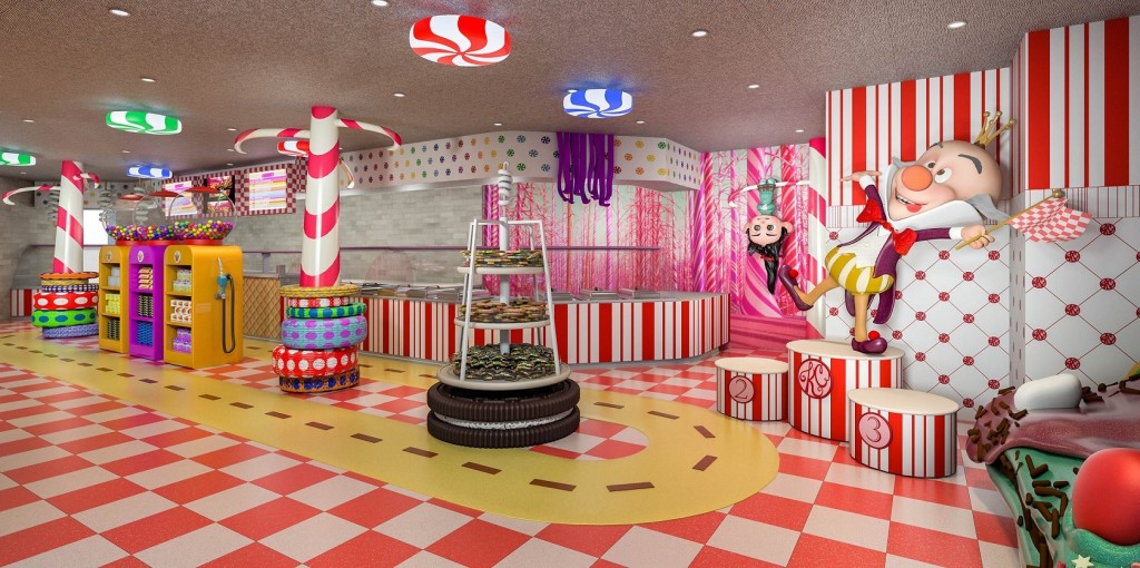 nova loja de doces do Disney Dream, a partir de outubro