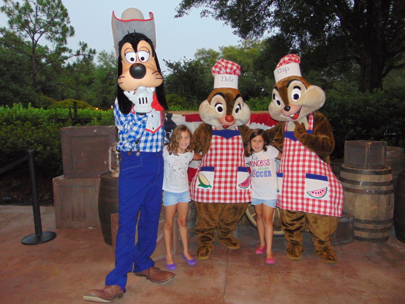 meninas, Pateta, Tico e Teco 