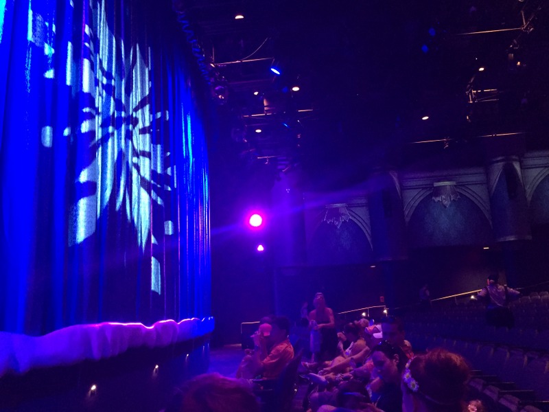 essa era a nossa posição no show.. 