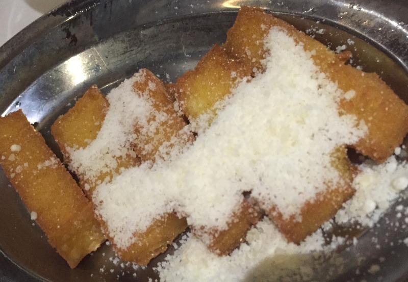 perdi a conta de quantas vezes eles colocaram pratos de polenta iguais a esse.. estava ótimo