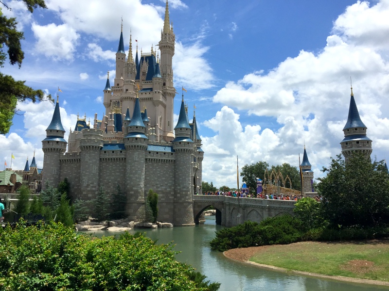 Castelo da Cinderela no Magic Kingdom, onde fica o restaurante Cinderella's Royal Table