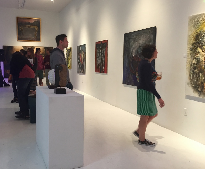uma das galerias que visitei