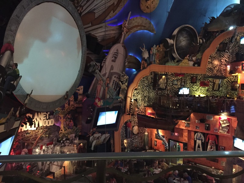 a decoração é toda baseada em filmes