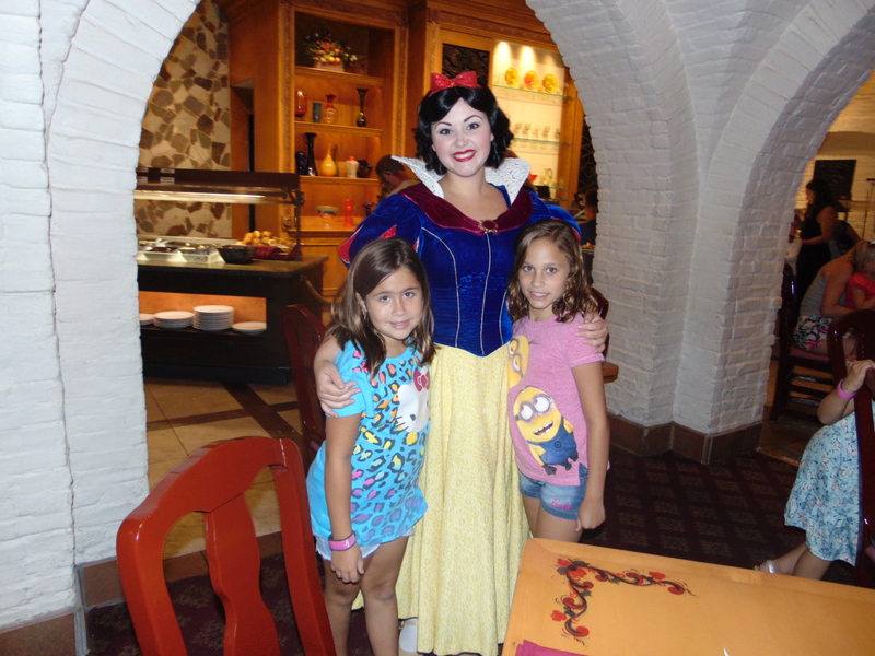 com a Branca de Neve 