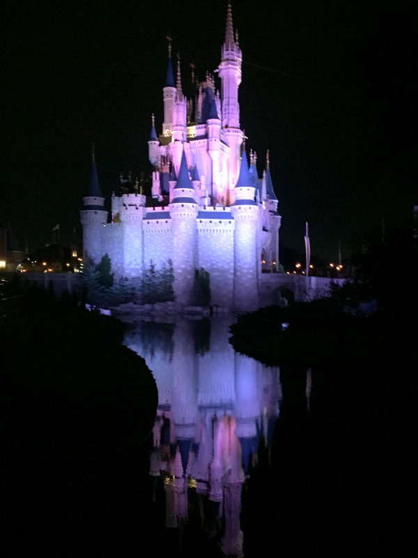 Castelo da Cinderela de noite
