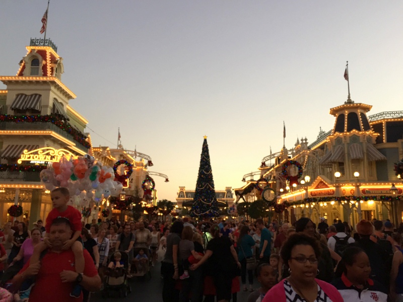Árvore de Natal gigante da Main Street