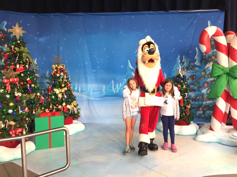 meninas e o Pateta Noel 