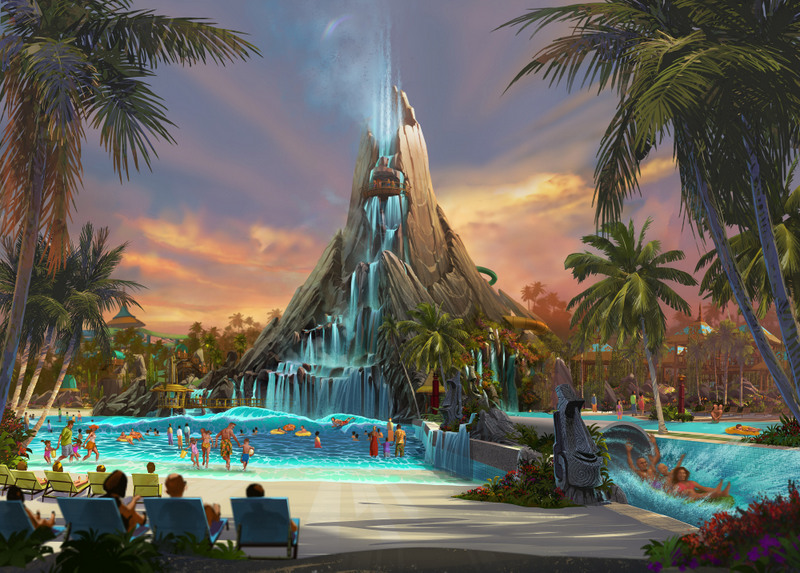 Volcano Bay - novo parque aquático do Universal Orlando Resort que será inaugurado em 2017