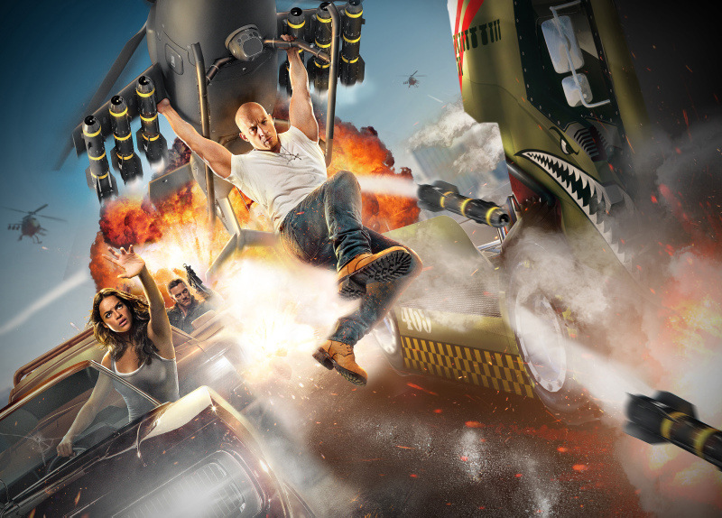 Fast & Furious em 2017 no Universal Studios Orlando