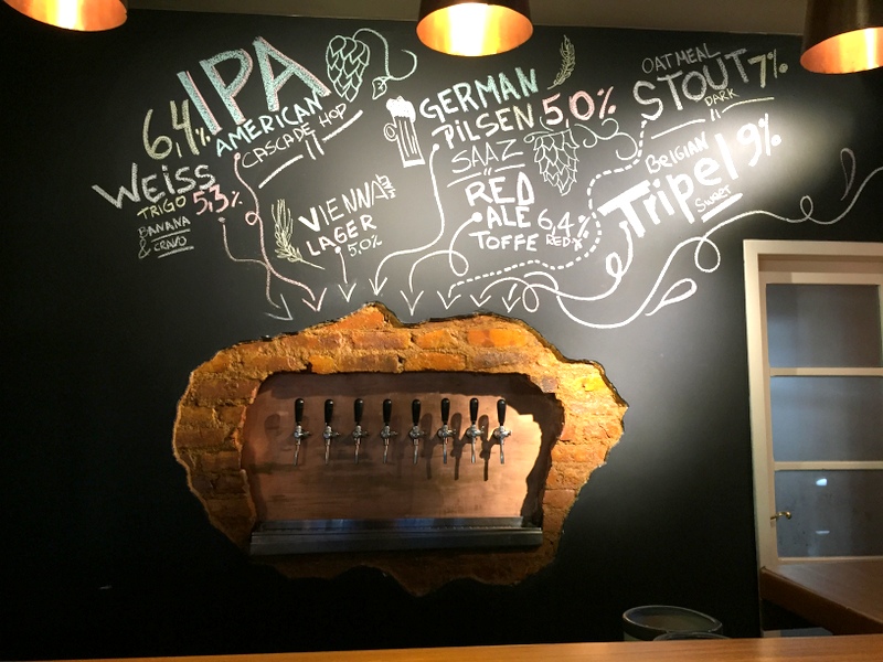 parte de dentro da Buda Beer