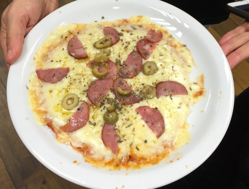 Pizzaioca, uma das especialidades do lugar