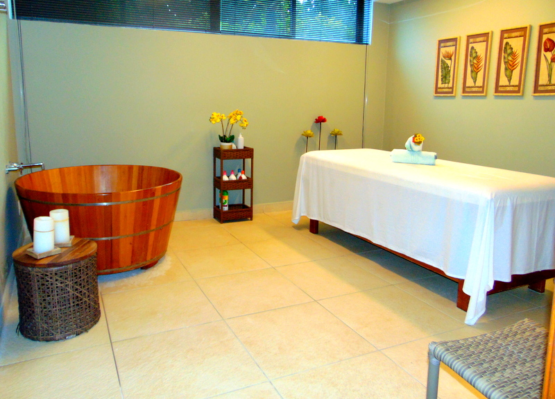 sala de massagem do Spa 
