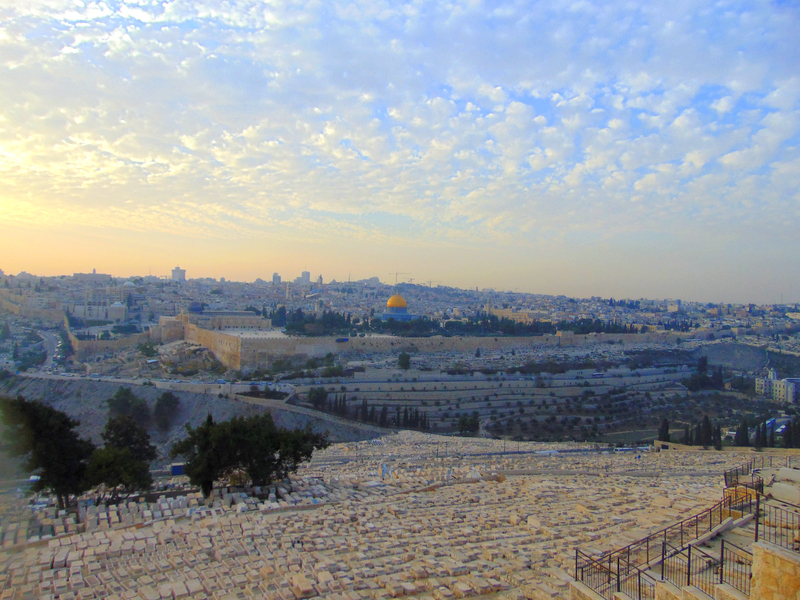 Jerusalém vista do Monte das Oliveiras