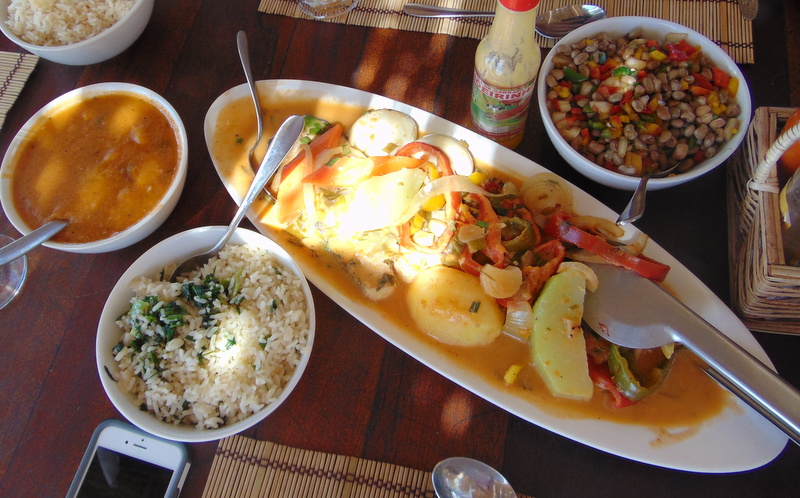 peixada no Restaurante Arikindá