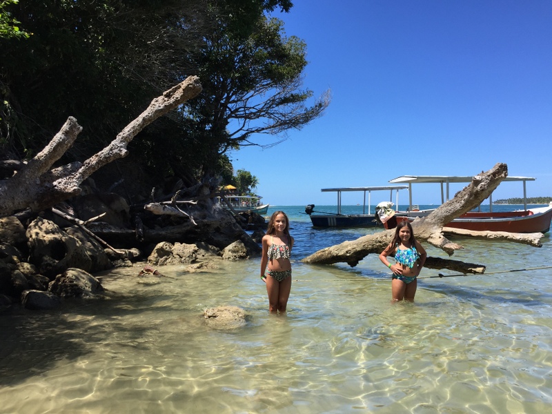cantinho da Praia de Guadalupe que estava mais vazio