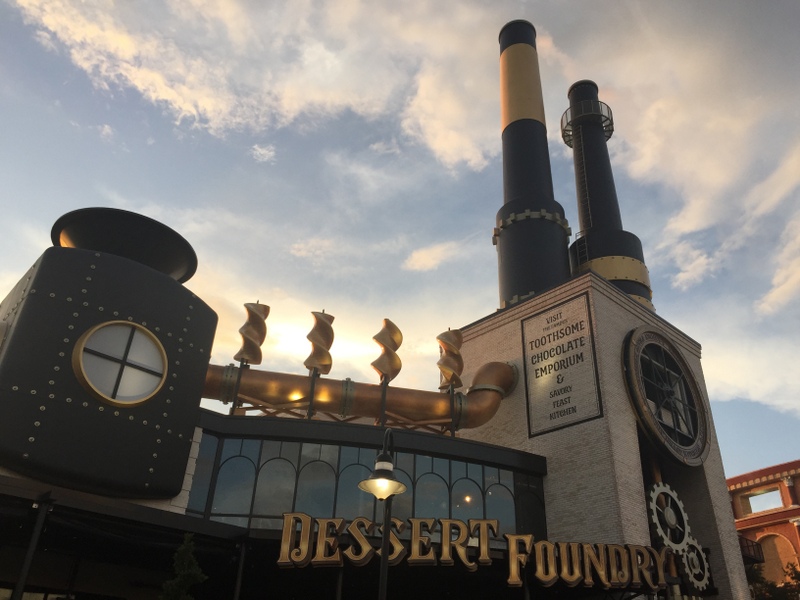 Toothsome Chocolate Emporium & Savory Feast Kitchen no Universal Orlando Resort