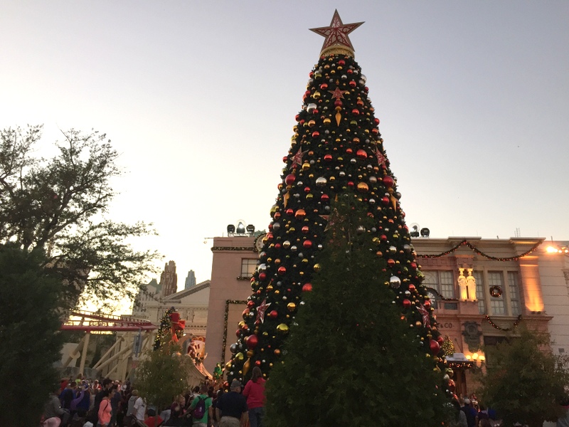 Árvore de Natal do Universal Studios