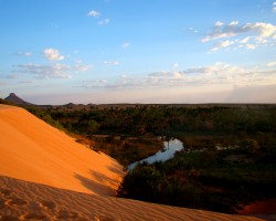 Dunas alaranjadas do Jalapão